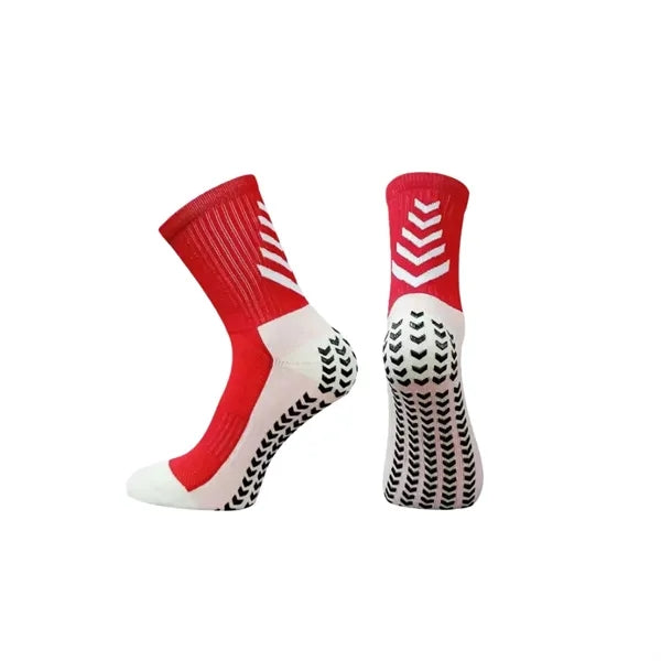 Anti-slip athletic socks
