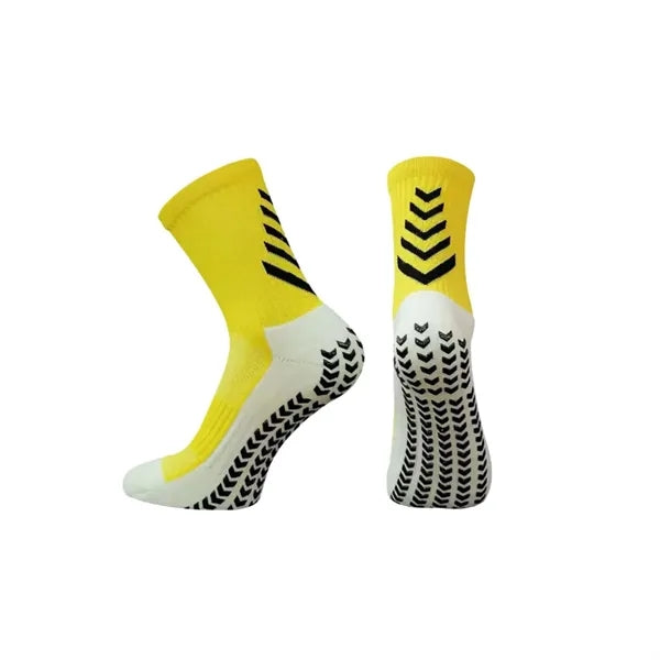 Anti-slip athletic socks
