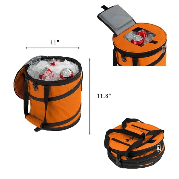 Portable Foldable Insulated Cooler Bag