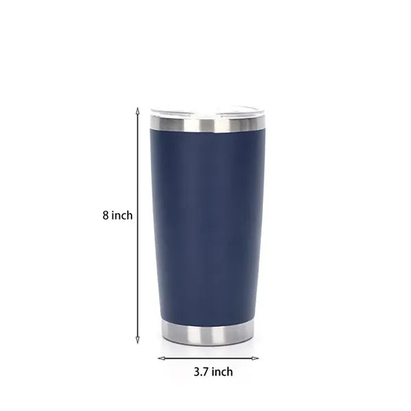 20oz Imprintable Matte Tumbler with Lid
