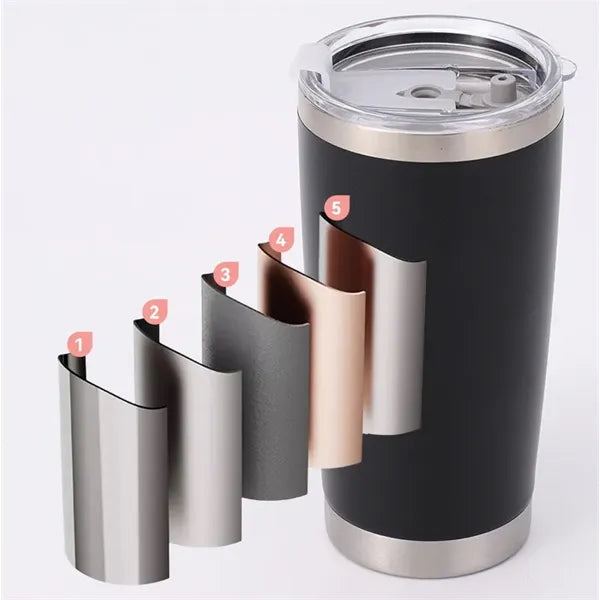 20oz Imprintable Matte Tumbler with Lid