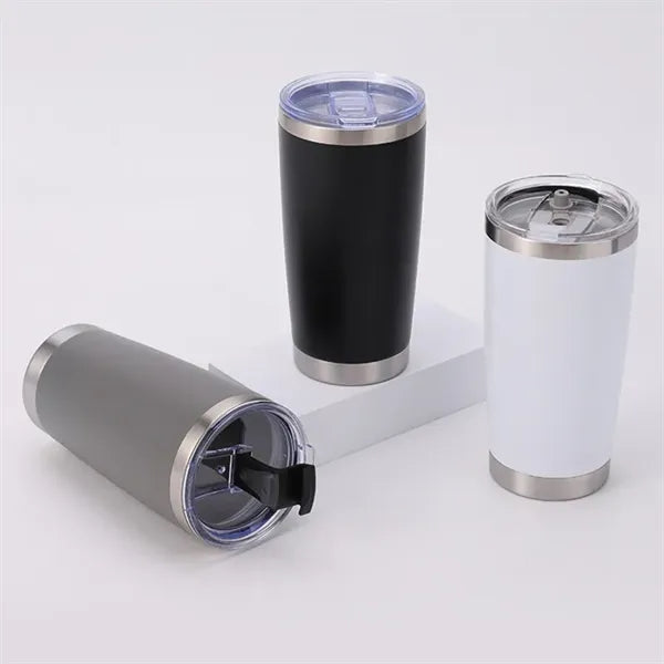20oz Imprintable Matte Tumbler with Lid