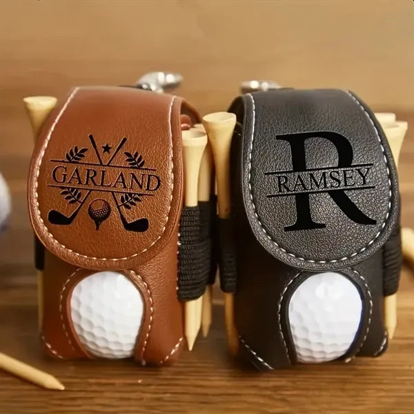 Golf Ball Pouch Waist Clip Storage For Course Play