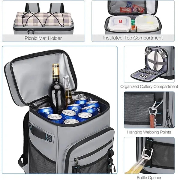 30L Extra Large Insulated Cooler Backpack