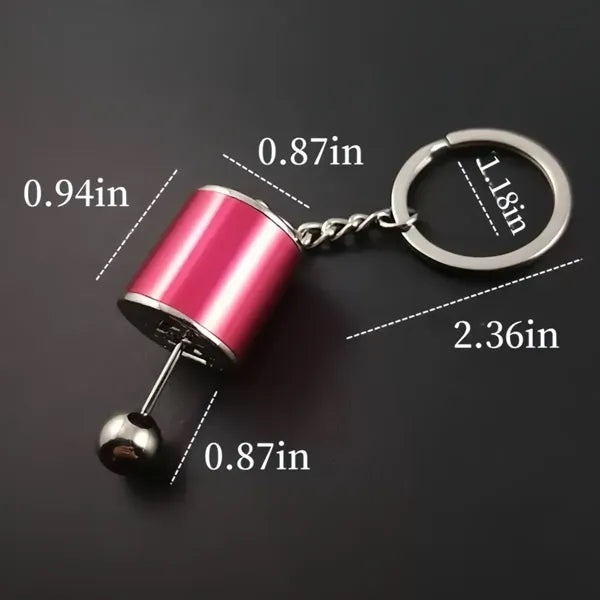 Shift lever keychain