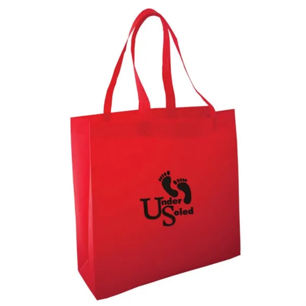 Non Woven Shopping Tote Bags With Heat Sealed Seams
