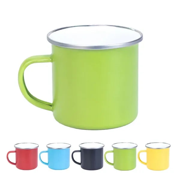 12oz Enamel Campfire Mug