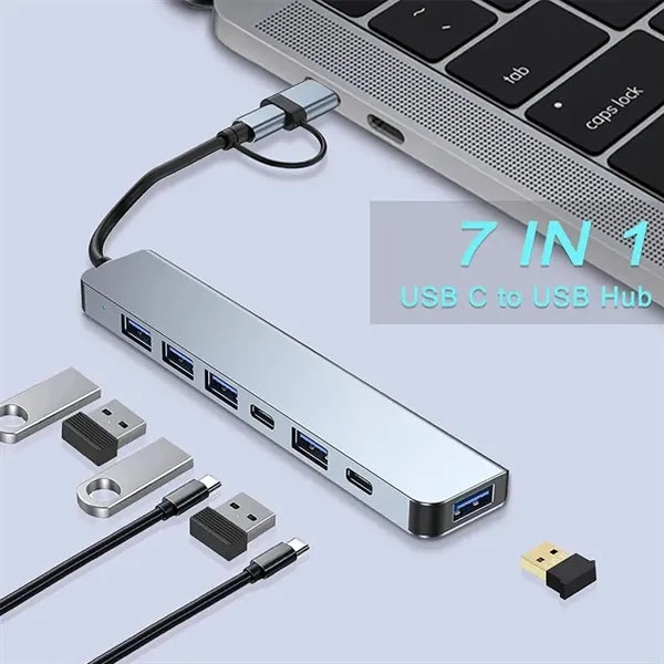 7 in 1 Multi-Port USB Expansion Hub