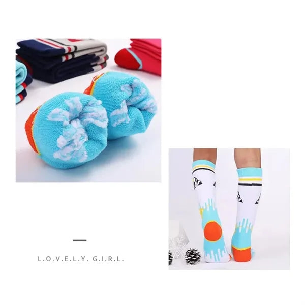 Children Warm Wool Ski Socks
