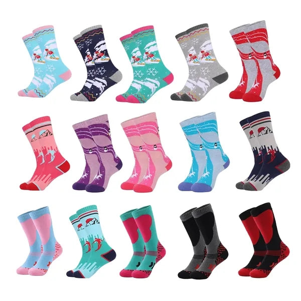 Children Warm Wool Ski Socks