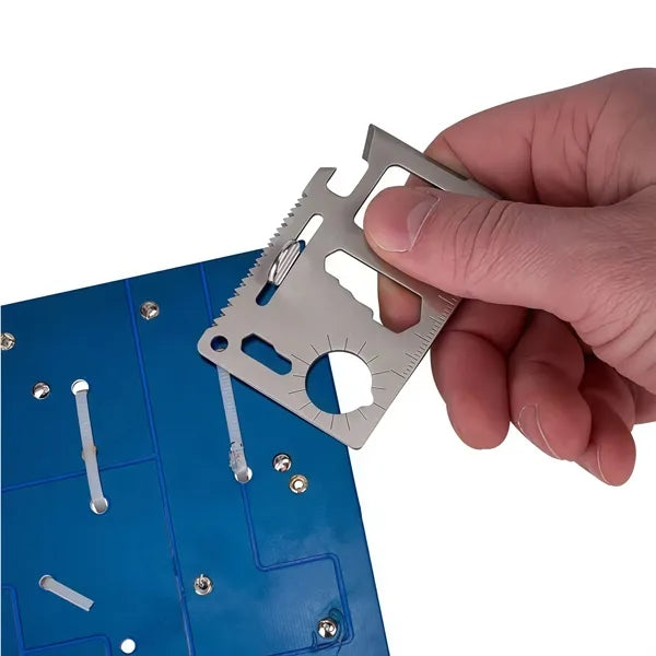 11-in-1 Survival Credit Card Multitool