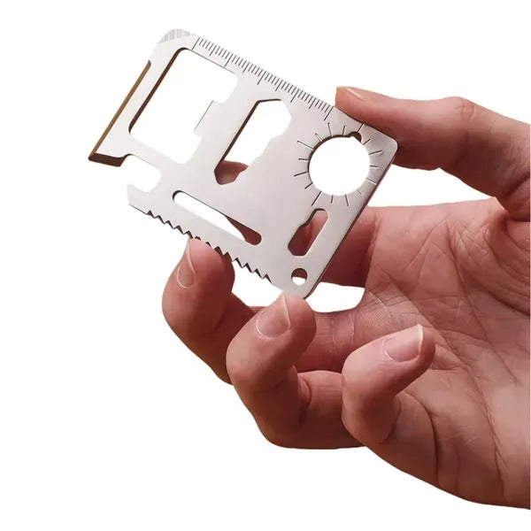 11-in-1 Survival Credit Card Multitool