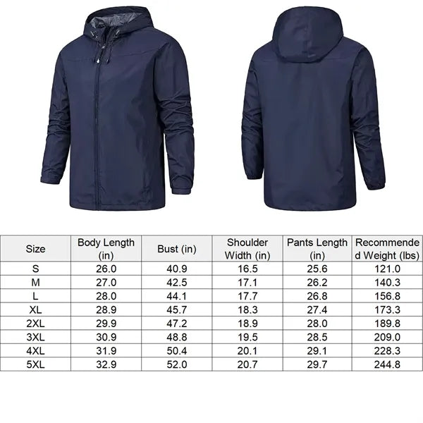 Hooded Outdoor Windproof Jacket