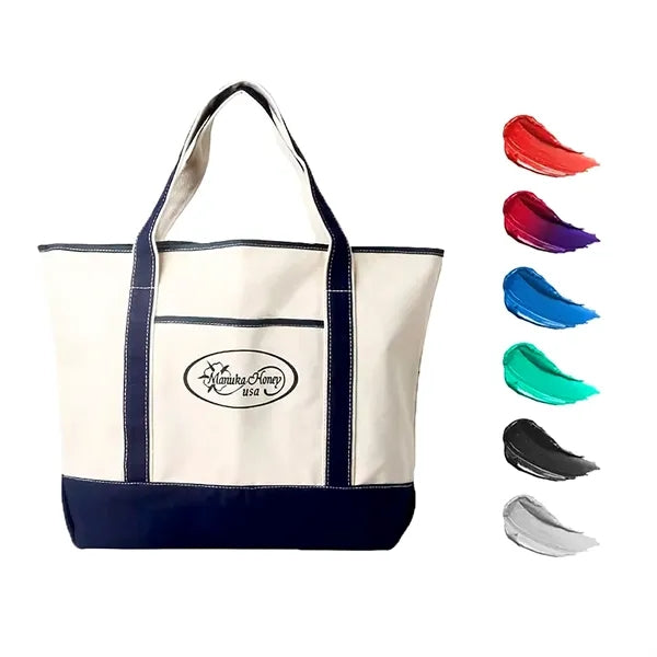 Large 22" Heavy Duty Canvas Tote Bag