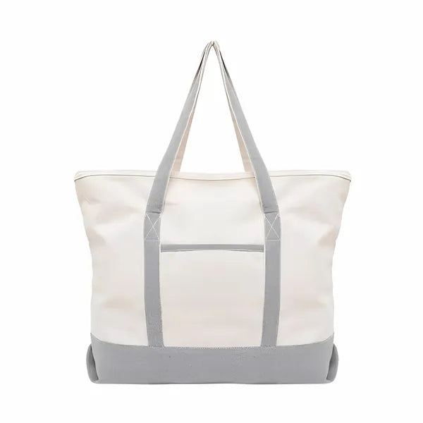 Large 22" Heavy Duty Canvas Tote Bag