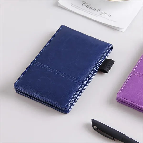Mini Business Office Pocket Memo Pad Notepad with Calculator