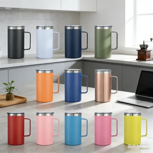 24oz Stainless Steel Insulated Mug