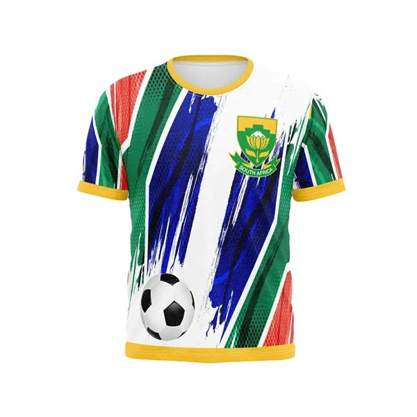 World Cup Fan Soccer Jersey Mesh Sports Shirt