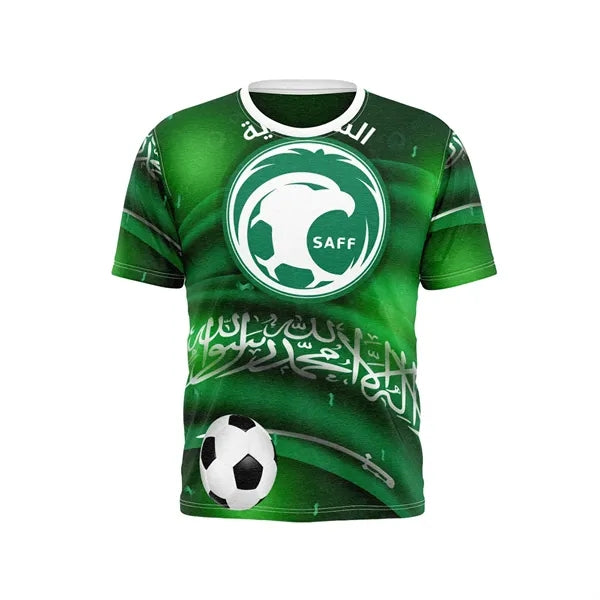 World Cup Fan Soccer Jersey Mesh Sports Shirt