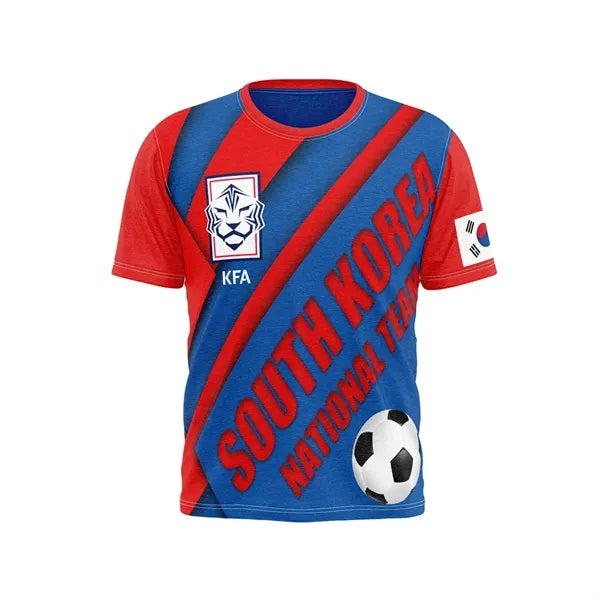 World Cup Fan Soccer Jersey Mesh Sports Shirt