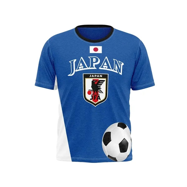 World Cup Fan Soccer Jersey Mesh Sports Shirt