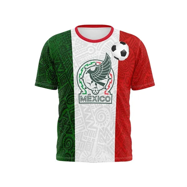 World Cup Fan Soccer Jersey Mesh Sports Shirt