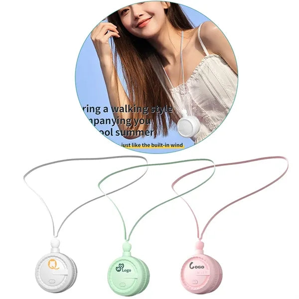 Neck Fan USB Rechargeable Hands-Free Portable Cooler