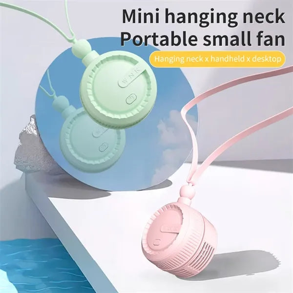 Neck Fan USB Rechargeable Hands-Free Portable Cooler