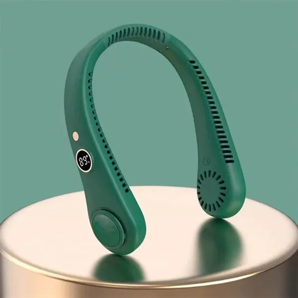 Bladeless Neck Fan USB Rechargeable Hands-Free Cooler