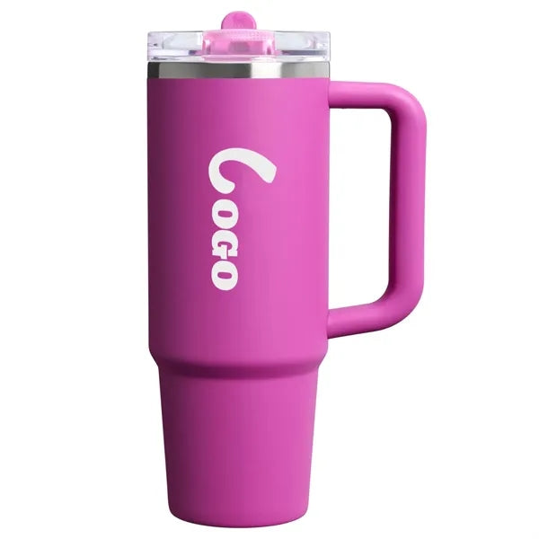 30 oz Stainless Steel Insulated Tumbler Mug with Handle
