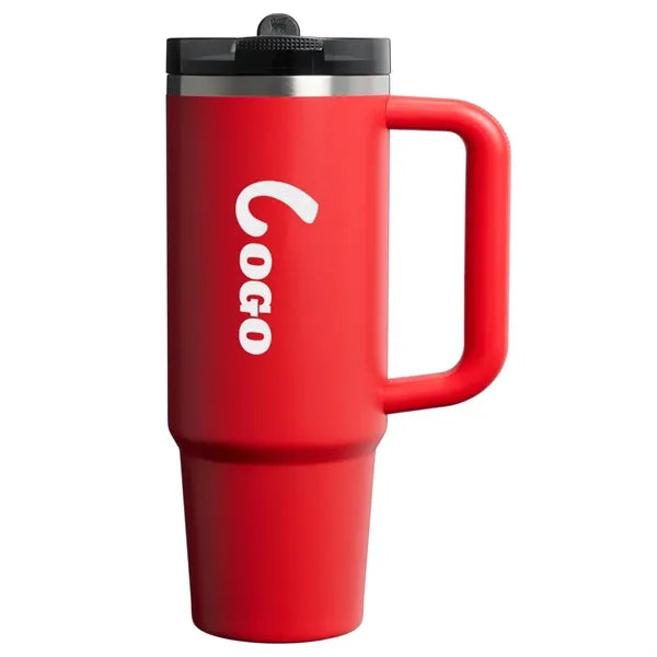 30 oz Stainless Steel Insulated Tumbler Mug with Handle