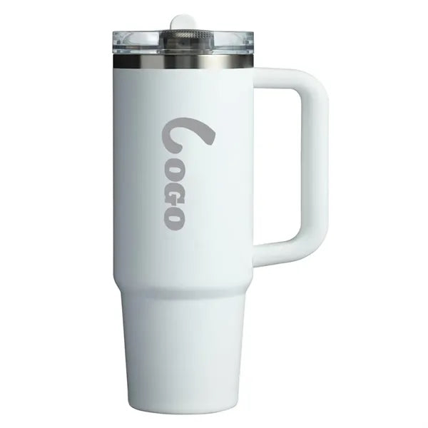 30 oz Stainless Steel Insulated Tumbler Mug with Handle