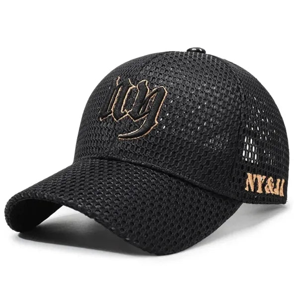 Full-mesh breathable baseball cap