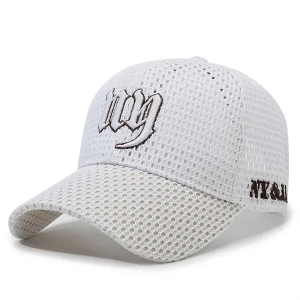Full-mesh breathable baseball cap