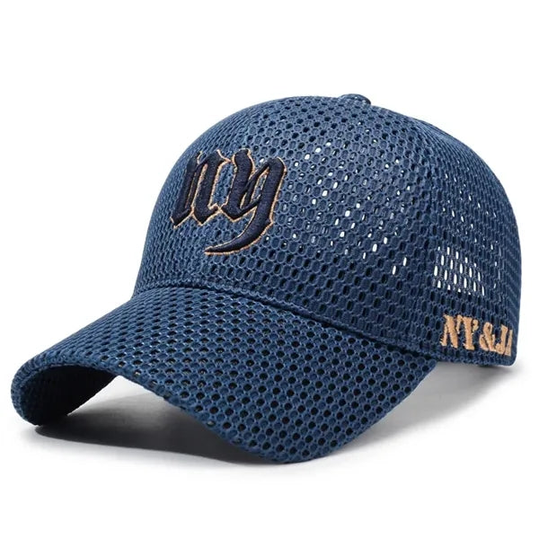 Full-mesh breathable baseball cap