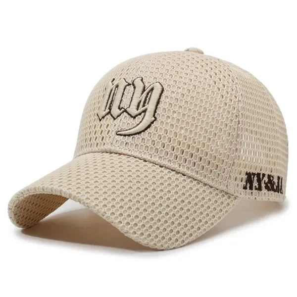 Full-mesh breathable baseball cap