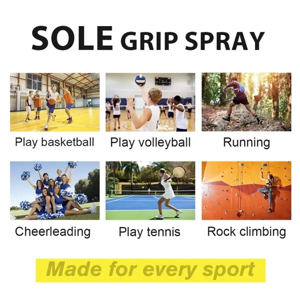 Sports Shoe Grip Spray, Provides Traction & Rejuvenates Sole