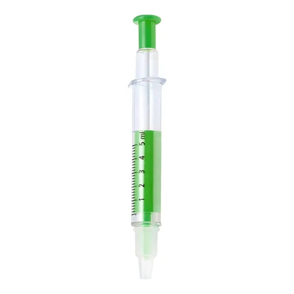Syringe Shape Highlighter & Ballpoint Pen