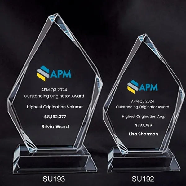 Apex Crystal award