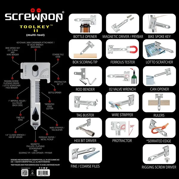 17-IN-1 Keyshape Multi-tool