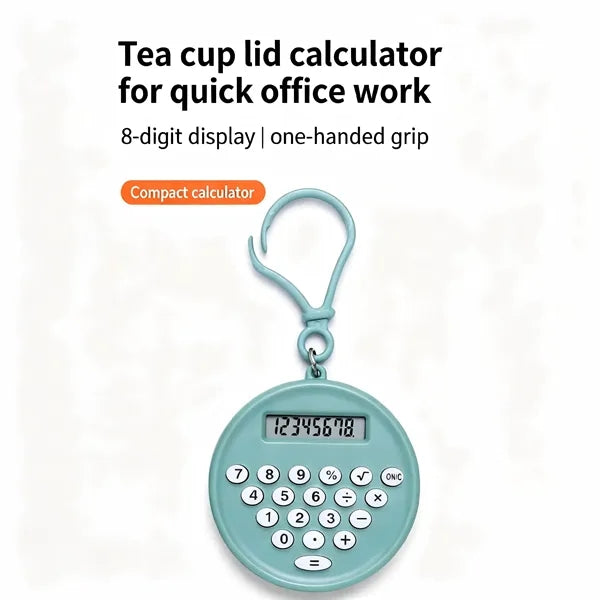 Calculator Keychain Pendant