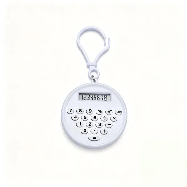 Calculator Keychain Pendant