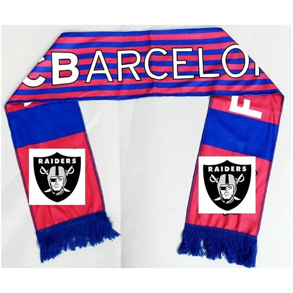 Acrylic Knit Soccer Scarf for Fans