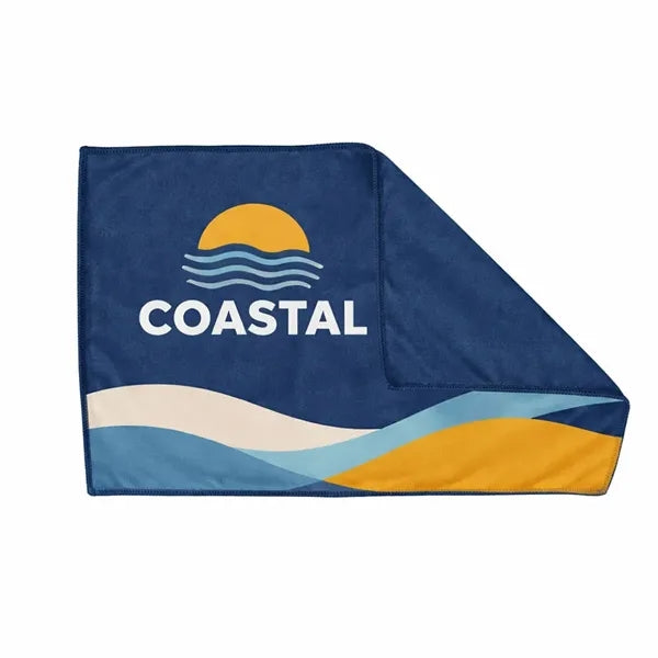 Adult Hooded Towel With Full Color Print