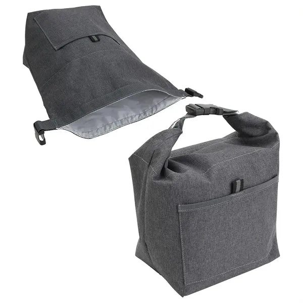 Bellevue Heathered Polyester Insulated Lunch Tote