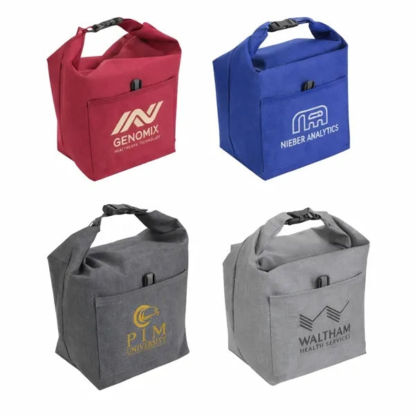 Bellevue Heathered Polyester Insulated Lunch Tote