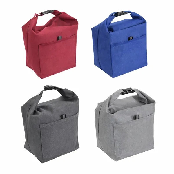 Bellevue Heathered Polyester Insulated Lunch Tote