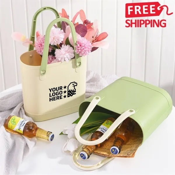 Thick Handle Beach Tote Pool Camping Carry Bag