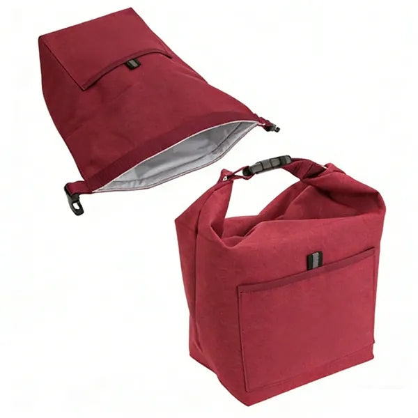 Premium Heathered Polyester Insulated Lunch Tote