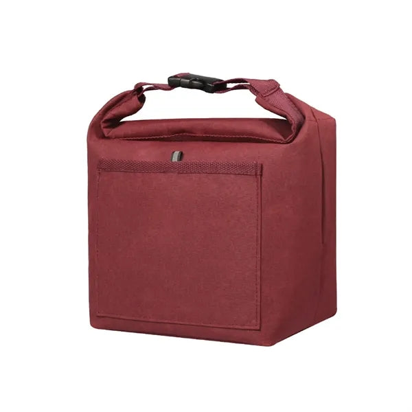 Premium Heathered Polyester Insulated Lunch Tote